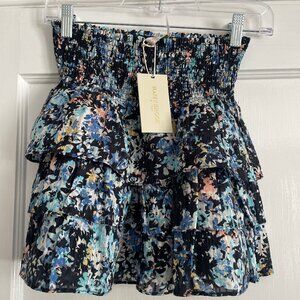 Ramy Brook Raquel Tiered Mini Skirt, XS